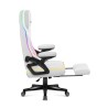 Fotel gamingowy Huzaro Force 4.6 White RGB Smart