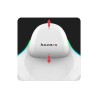 Fotel gamingowy Huzaro Force 4.6 White RGB Smart