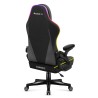 Fotel gamingowy Huzaro Force 4.6 Black RGB Smart
