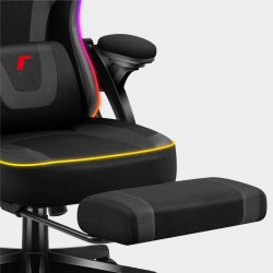 Fotel gamingowy Huzaro Force 4.6 Black RGB Smart
