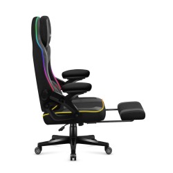 Fotel gamingowy Huzaro Force 4.6 Black RGB Smart