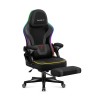 Fotel gamingowy Huzaro Force 4.6 Black RGB Smart