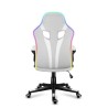 Fotel Gamingowy Huzaro Force 2.5 RGB White Mesh