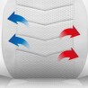 Fotel Gamingowy Huzaro Force 2.5 RGB White Mesh