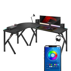 Biurko gamingowe Huzaro Hero 6.3 RGB 154 cm