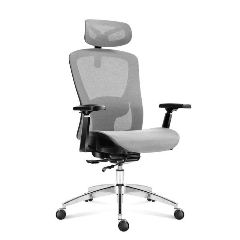 Fotel ergonomiczny Mark Adler Expert 5.3 Grey Mesh