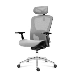 Fotel ergonomiczny Mark Adler Expert 5.3 Grey Mesh