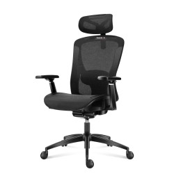 Fotel gamingowy Huzaro Combat 7.3 Black Mesh