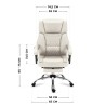 Fotel biurowy Mark Adler Boss 6.0 Beige