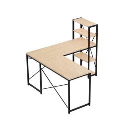 Biurko narożne z półkami Mark Adler Leader 5.9 Craft 145 cm