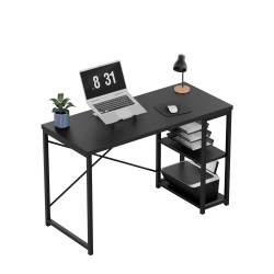 Biurko z półkami Mark Adler Leader 2.0 Black 120 cm