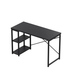 Biurko z półkami Mark Adler Leader 2.0 Black 120 cm