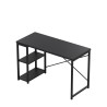 Biurko z półkami Mark Adler Leader 2.0 Black 120 cm