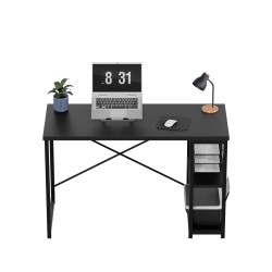 Biurko z półkami Mark Adler Leader 2.0 Black 120 cm