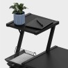 Biurko z półkami Mark Adler Leader 3.5 Black 116 cm