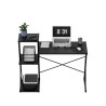 Biurko z półkami Mark Adler Leader 3.5 Black 116 cm