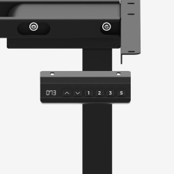 Dwusilnikowy elektryczny stelaż biurka Mark Adler Xeno 4.5 Black