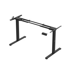 Dwusilnikowy elektryczny stelaż biurka Mark Adler Xeno 4.5 Black