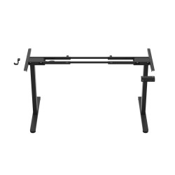 Dwusilnikowy elektryczny stelaż biurka Mark Adler Xeno 4.5 Black