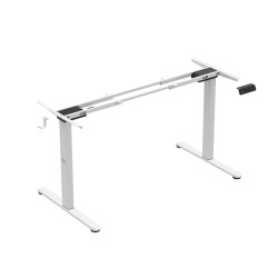 Dwusilnikowy elektryczny stelaż biurka Mark Adler Xeno 4.5 White