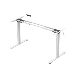 Dwusilnikowy elektryczny stelaż biurka Mark Adler Xeno 4.5 White