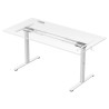 Dwusilnikowy elektryczny stelaż biurka Mark Adler Xeno 4.5 White