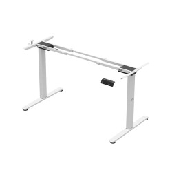 Dwusilnikowy elektryczny stelaż biurka Mark Adler Xeno 4.5 White