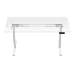 Dwusilnikowy elektryczny stelaż biurka Mark Adler Xeno 4.5 White