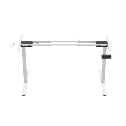 Dwusilnikowy elektryczny stelaż biurka Mark Adler Xeno 4.5 White