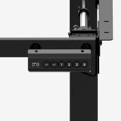 Dwusilnikowy elektryczny stelaż biurka Mark Adler Xeno 5.0 Black