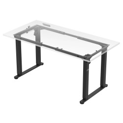 Dwusilnikowy elektryczny stelaż biurka Mark Adler Xeno 5.0 Black