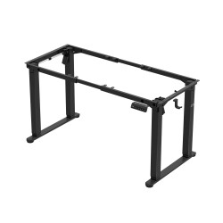 Dwusilnikowy elektryczny stelaż biurka Mark Adler Xeno 5.0 Black