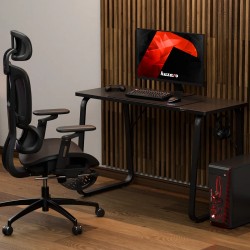 Biurko gamingowe Huzaro Hero 1.5 Black 120 cm