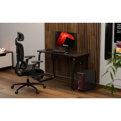 Biurko gamingowe Huzaro Hero 1.5 Black 120 cm