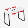 Biurko gamingowe Huzaro Hero 1.5 White 120 cm