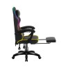 Fotel gamingowy Huzaro Force 3.7 RGB Black