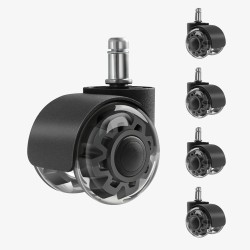 Kółka do fotela biurowego Mark Adler Wheels 3.0