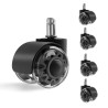 Kółka do fotela biurowego Mark Adler Wheels 3.0