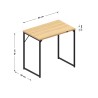 Biurko Mark Adler Leader 1.3 Oak 80 cm