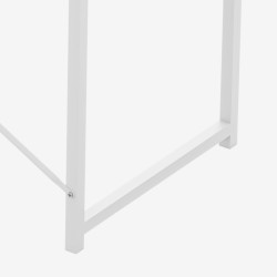 Biurko narożne z półkami Mark Adler Leader 5.9 White 145 cm