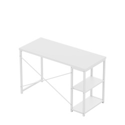 Biurko z półkami Mark Adler Leader 2.0 White 120 cm