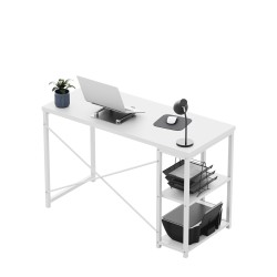 Biurko z półkami Mark Adler Leader 2.0 White 120 cm