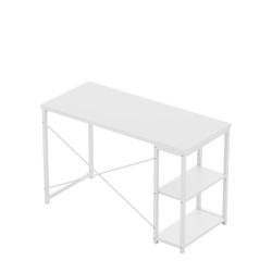 Biurko z półkami Mark Adler Leader 2.0 White 120 cm