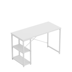 Biurko z półkami Mark Adler Leader 2.0 White 120 cm