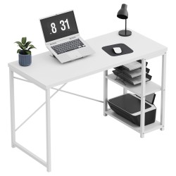 Biurko z półkami Mark Adler Leader 2.0 White 120 cm