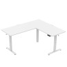 Biurko narożne elektryczne Huzaro Hero 9.5 White 160 cm