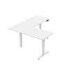 Biurko narożne elektryczne Huzaro Hero 9.5 White 160 cm