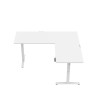 Biurko narożne elektryczne Huzaro Hero 9.5 White 160 cm