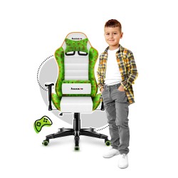 Fotel gamingowy dla dziecka Huzaro Ranger 6.0 Pixel White