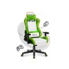 Fotel gamingowy dla dziecka Huzaro Ranger 6.0 Pixel White